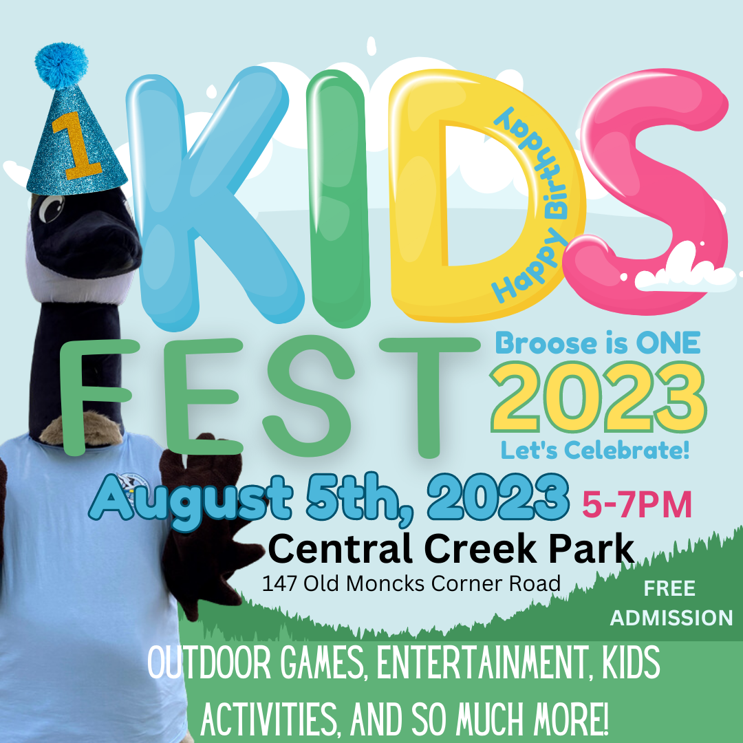 Kids Fest , Sat, 08/05/2023 1700 The City of Goose Creek, SC